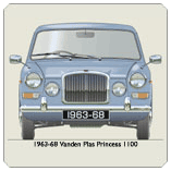 Vanden Plas Princess 1100 1963-68 Coaster 2